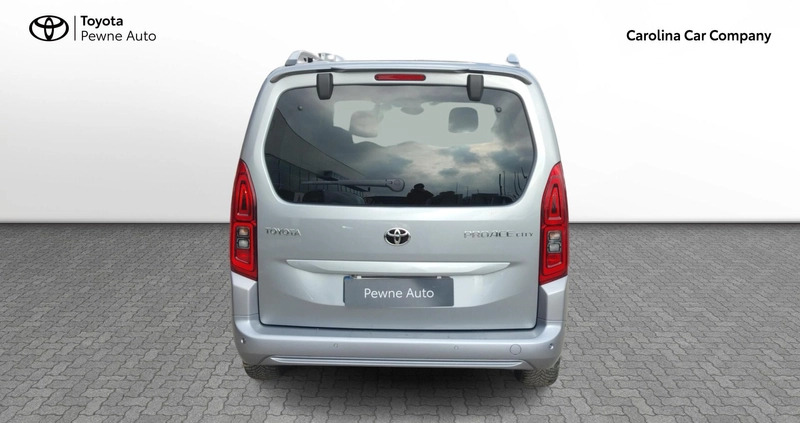 Toyota Proace City Verso cena 145900 przebieg: 55729, rok produkcji 2022 z Mońki małe 379